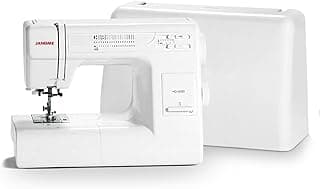 Janome HD3000 Heavy-Duty Sewing Machine with 18 Built-in Stitches + Hard Case