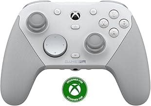 GameSir G7 Pro Wired Controller for Xbox Series X|S, Xbox One, Wireless Gamepad for PC&Android with TMR Sticks, Hall Effect Analog Triggers, 1000Hz Polling Rate, 3.5mm Audio Jack - White