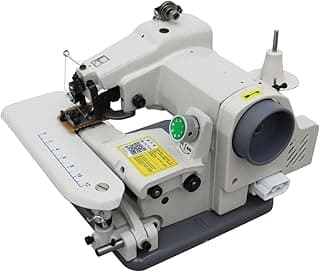 110V Portable Blindstitch Sewing Machine - 1200 SPM High - Speed, Create Invisible Seams & Blind Hem Chain Stitches Effortlessly, Perfect for Professional & Home Use