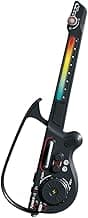 Smart Guitar DJ Controller, Portable Stringless Electronic Guitar with LED Lights, Rechargeable Foldable Music Controller with Scratch & Beat Effects, Wireless DJ Instrument(Black)