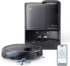 eufy Robot Vacuum E25, 20,000 Pa Suction,HydroJet Always-Clean Roller Mop, All-in-One Robot Vacuum and Mop Combo, Edge-to-Corner Cleaning, Zero-Tangle Design, AI Obstacle Avoidance (Upgraded)