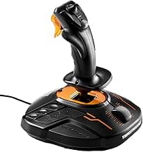 Thrustmaster T16000M FCS Flight Stick - Hall Effect Precision Joystick, Ambidextrous Design, 16 Buttons, Programmable Profiles for Flight Simulator - Compatible with PC