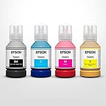 Epson T49M Genuine Dye-Sublimation Ink Bottles – Complete 140ml Refill Set for SureColor F570 & F170 Printers – High-Capacity Ink for Vibrant, Professional Prints