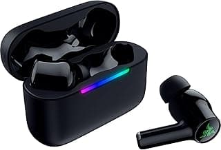 Razer Hammerhead V3 X HyperSpeed Wireless Multi‑Platform Gaming Earbuds – 2.4 GHz & Bluetooth 5.3, Up to 35 Hr Battery, THX Spatial Audio, for Smartphones, PC, Laptop, Tablet, PS5, Steam Deck – Black