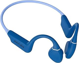 Raycon Bone Conduction Headphones Bluetooth - Open Ear Running Headphones, Sweat & Water-Resistant Earbuds with Mic for Sports & Workouts, 13hr Playtime (Blue)