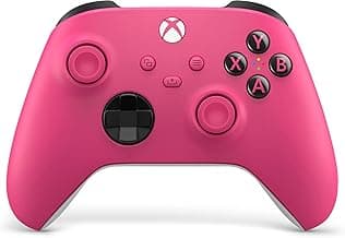 Xbox Wireless Gaming Controller | Deep Pink | Console, PC, & Android | Textured Grip | Wireless, Bluetooth, USB-C Connectivity
