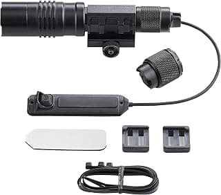 Streamlight 88090 ProTac Rail Mount HL-X Laser USB 1,000-Lumen 50,000 Candela Tactical LED Flashlight, Ten-TAP Programmable, with Long Gun Kit, Black