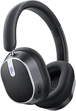 bmani Hybrid Active Noise Cancelling Headphones,120H Playtime Wireless Headphones Bluetooth 6.0 with Power Display, 6-Mic ENC Calls, 360° Spatial Audio Over Ear Headphones Headset for Travel Game
