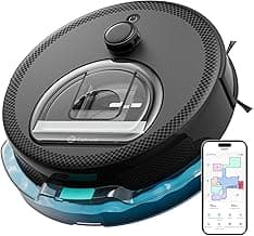 Lefant LiDAR Robot Vacuum and Mop, Smart Mapping and Obstacle Avoidance, Tangle-Free Pet Hair, 2.4G/5G WiFi App Control, Slim Design for Wider Coverage, Carpet Detection, M330 Pro