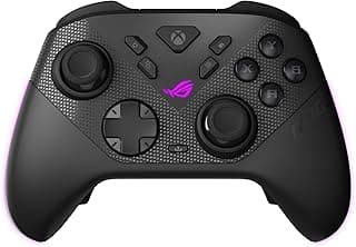 ASUS ROG Raikiri II Xbox Wireless Gaming Controller - 2.4GHz/BT/3.5mm, TMR Joysticks, Anti-Slip Grip, Travel Case, up to 50H Battery, Web-Based Config - for Xbox Series X|S, Ally, PC
