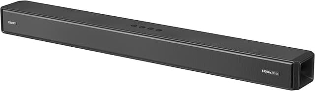 Majority Sierra Dolby Atmos Soundbar for TV with Bluetooth 5.0 | HDMI ARC, Optical, USB & AUX, 4K HDR Pass-Through | 4 EQ Modes | 120W RMS 2.0.2 Channel Wall Mount Sound Bar with Dual HDMI Inputs