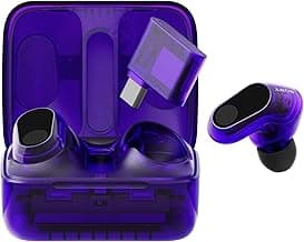 Sony INZONE Buds Wireless Gaming Earbuds, for PC/PS5/Switch/Mobile, 48Hr Battery with Case, Noise Canceling, 360 Spatial Sound, 2.4GHz USB-C Dongle, WF-G700N, Glass Purple (2026 Color)