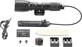 Streamlight 88066 ProTac Rail Mount HL-X 1000-Lumen 50000-Candela Tactical Led Flashlight, Ten-TAP Programmable, Long Gun Light for Picatinny Rails, Clear Retail Packaging, Black