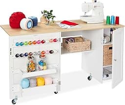 Best Sewing Cabinets on Wheels for Small Spaces