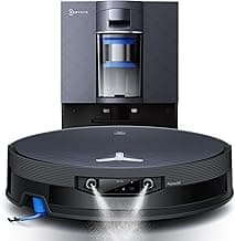 ECOVACS DEEBOT X12 OMNICYCLONE Robot Vacuum and Mop, 22000Pa Suction, FocusJet Pre-Spray, Bagless Dust Station, OZMO Self-Washing Mop, TruEdge Cleaning, ZeroTangle, AIVI 3D AI Navigation