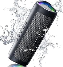 BolaButty Bluetooth Speaker Portable Wireless, IPX5 Waterproof, Up to 20H Playtime, TWS Pairing, BT5.3, for Home/Party/Outdoor/Camping/Beach Essentials, Birthday Gift (Black)